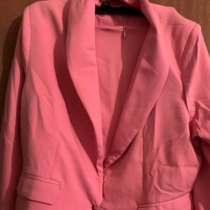 Women Plus 2 piece Skirt Suit